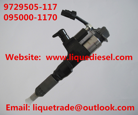 China DENSO Original and New Injector 095000-6753 /9729505-117 / 295050-1170 Fit HINO 095000-6750/095000-675# supplier