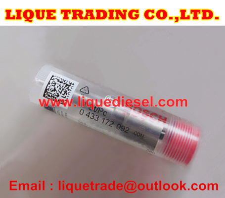 China BOSCH Genuine fuel nozzle 0433172092 , 0 433 172 092 , DLLA140P1790, DLLA 140 P 1790 for BOSCH injector supplier