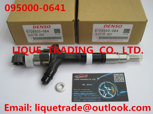 China DENSO Genuine and New CR injector 095000-0640, 095000-0641, 095000-0430, 9709500-064 for TOYOTA 23670-27020, 23670-29025 supplier