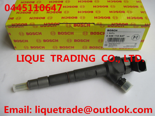 China BOSCH Genuine and New Common rail injector  0445110647 for VOLKSWAGEN 03L130277J, 03L130277Q supplier