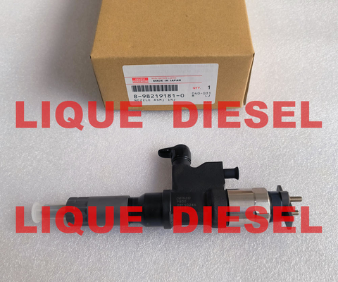 China DENSO fuel injector 095000-9800 8-98219181-0  0950009800 8982191810 98219181 supplier