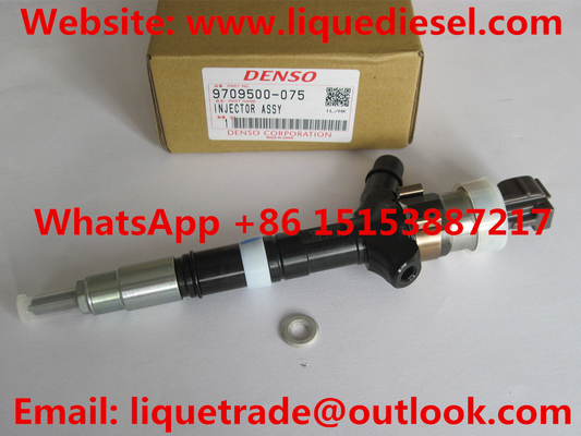 China DENSO common rail injector 095000-0750, 095000-0751, 095000-0530, 9709500-075  for TOYOTA 23670-30020, 23670-39025 supplier