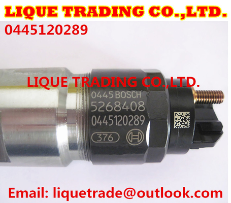 China BOSCH INJECTOR 0445120289 / 5268408 Genuine Common rail injector 0445120289 / 0 445 120 289  for 5268408 supplier