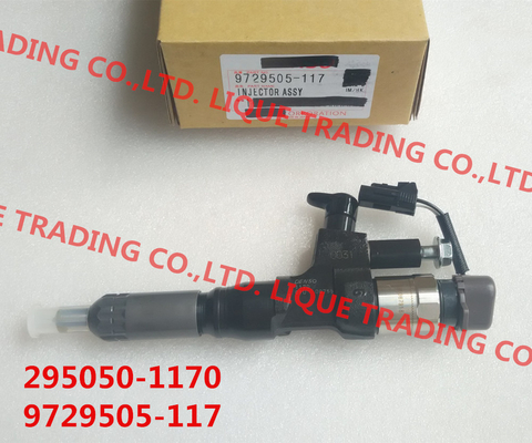 China DENSO Original common rail injector 295050-1170 , 9729505-117 for HINO supplier