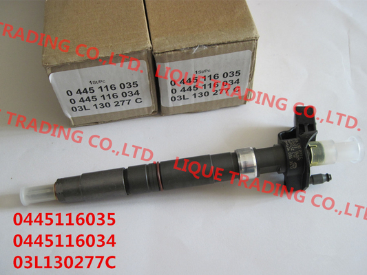 China BOSCH Fuel Injector 0445116035 0445116034 0 445 116 035 0 445 116 034 for VW 03L130277C supplier