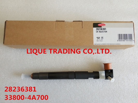 China 100% DELPHI GENUINE AND NEW INJECTOR 28236381 , 33800-4A700 used for HYUNDAI supplier