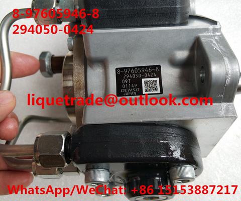 China DENSO GENUINE pump 294050-0423 , 294050-0423 ISUZU Fuel Pump 8-97605946-7 , 8976059467 supplier