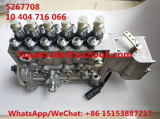 China CUMMINS fuel pump 5267708 , 10404716066 , 10 404 716 066 , CPES6P120D120RS supplier