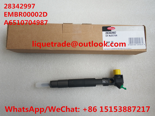 China DELPHI Common rail injector EMBR00002D , R00002D , 28342997, 28348371 for Mercedes Benz A6510700587, A6510704987 supplier