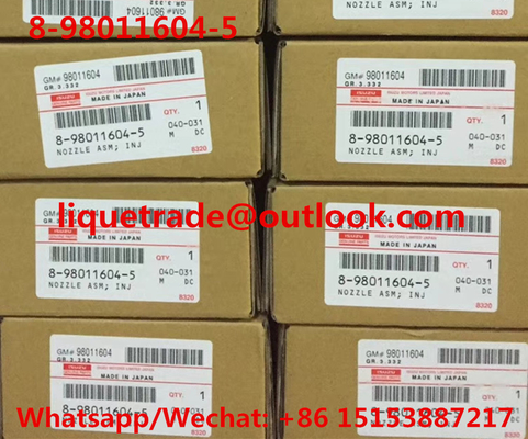 China DENSO Common rail injector 095000-6980 for ISUZ  8980116040, 8-98011604-0 , 8980116045 , 8-98011604-5 , 98011604 supplier