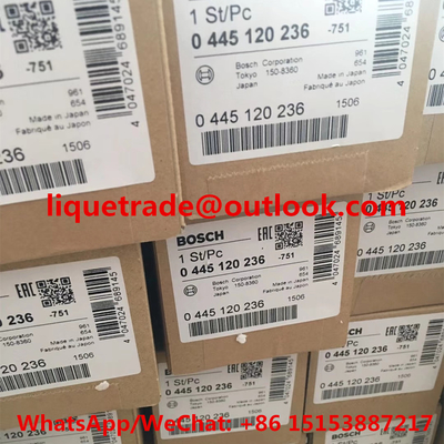 China BOSCH GENUINE INJECTOR 0445120236 Common rail injector 0 445 120 236 / 0445 120 236 supplier