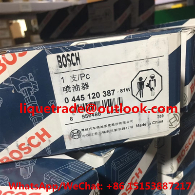 China BOSCH Common rail injector 0445120387 , 0 445 120 387 , 0445 120 387 Genuine and New supplier