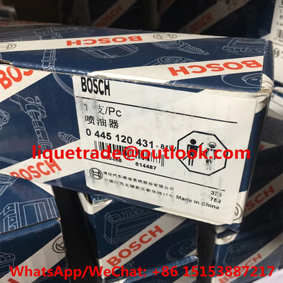 China BOSCH Common rail injector 0445120431 , 0 445 120 431 , 0445 120 431 Genuine and New supplier