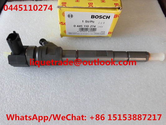 China BOSCH  0 445 110 274 , 0 445 110 275 Common rail injector 0445110274 , 0445110275 for HYUNDAI 33800-4A500 supplier