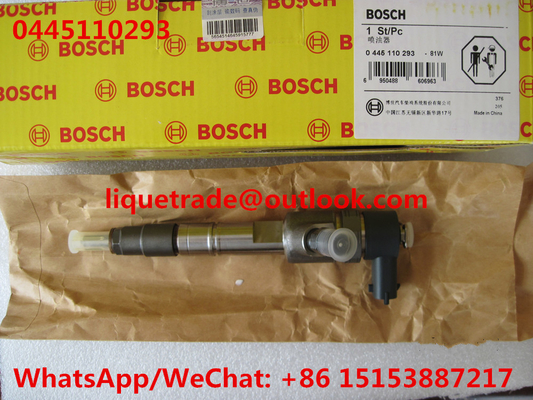 China BOSCH Common Rail Injector 0445110293 / 0 445 110 293 / 1112100-E06 for Great Wall Hover supplier