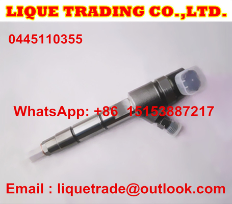 China BOSCH Common rail injector 0445110355 for FAW 0 445 110 355 supplier