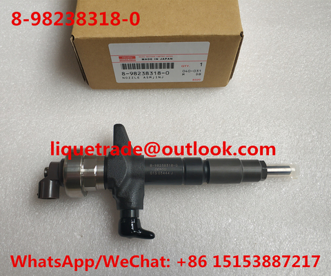 China DENSO Common rail injector 8-98238318-0 for ISUZU 8982383180 supplier
