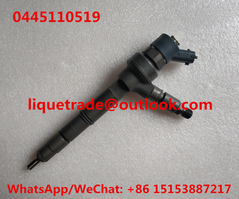 China BOSCH Common rail injector 0445110519 , 0 445 110 519 for A4000700187 , 4000700187 supplier