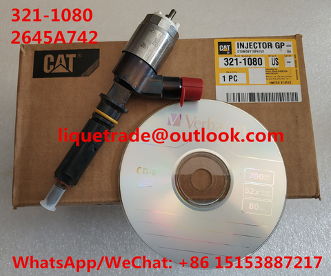 China CAT Common Rail Fuel Injector 321-1080 / 3211080 / 2645A742 For Caterpillar CAT Injector 321 1080 supplier