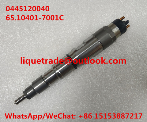 China Common rail injector 0445120040 , 0 445 120 040 , 65.10401-7001C , 65.10401-7001 supplier
