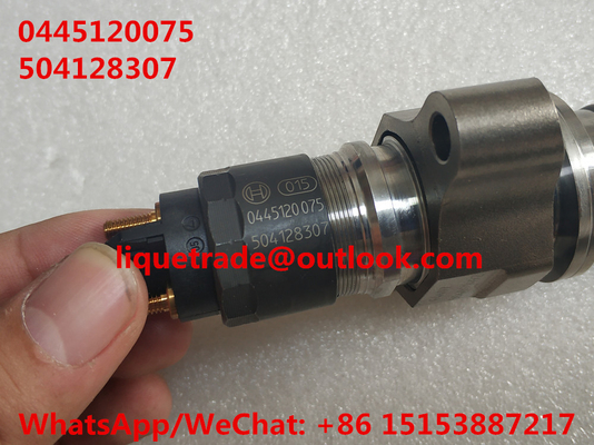 China BOSCH original CR Injector 0445120075 , 0 445 120 075 , 504128307, 2855135 supplier