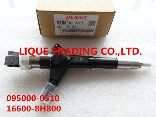 China DENSO common rail injector 095000-0510 for NISSAN X-Trail T30 2.2L 16600-8H800, 16600-8H801 supplier