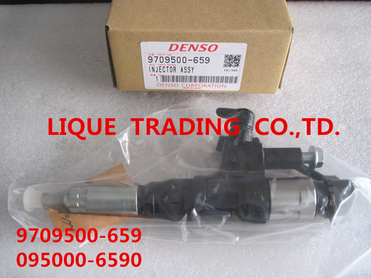 China DENSO common rail injector 9709500-659 , 095000-6590, 095000-6591, 095000-6592 supplier