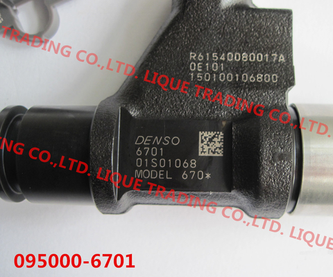 China DENSO common rail injector 095000-6700, 095000-6701, 0950006700, 0950006701 for HOWO R61540080017A supplier