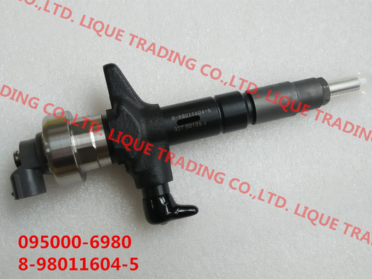 China DENSO Common rail injector 095000-6980 for ISUZ U 4JJ1  98011604, 8980116045, 8980116040, 8-98011604-0, 8-98011604-5 supplier