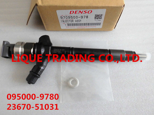 China DENSO Common rail injector 095000-9780, 0950009780 , 9709500-978 for TOYOTA 23670-51031 , 23670-51030, 23670-59035 supplier