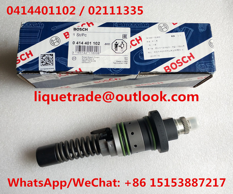 China BOSCH unit pump 0 414 401 102 , 0414401102 , 0414401 102 for Deutz OEM 02111335 , 2111335 supplier