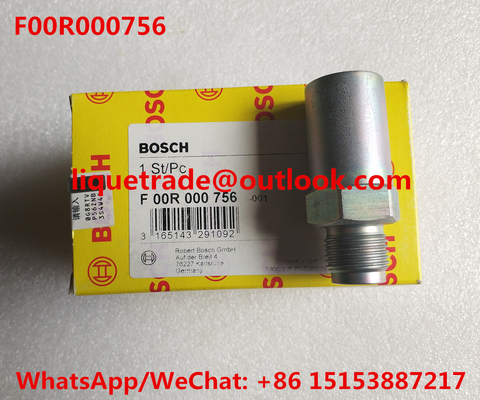 China BOSCH F00R000756 , F 00R 000 756 pressure release /relief valve F00R000756 , F 00R 000 756 supplier