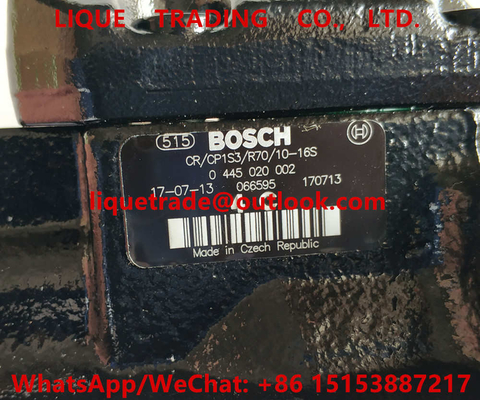 China BOSCH Genuine fuel pump 0445020002 , 0 445 020 002 , 0445 020 002 , 445020002 for IVECO 99483254 supplier