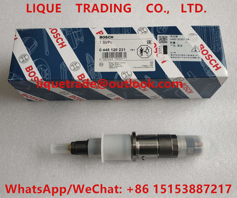 China BOSCH common rail injector 0445120059, 0445120231 for Cummins 4945969, 3976372, 5263262 supplier