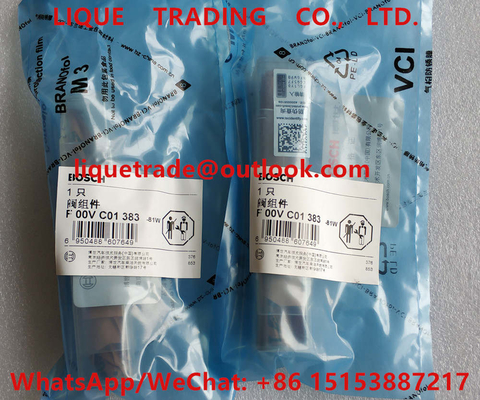 China BOSCH common rail injector valve F00VC01383 , F 00V C01 383  for 0445110376, 0 445 110 376 , 5258744 supplier
