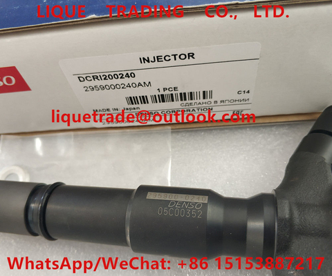 China DENSO fuel injector DCRI200240 ,  2959000240AM , 295900-0240 , 23670-30170, 23670-39445 for TOYOTA Dyna, Hiace, Hilux supplier