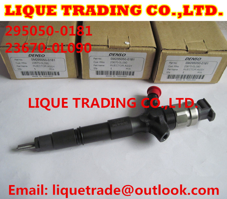 China DENSO Genuine &amp; New common rail injector 295050-0180 295050-0181 295050-0520 for TOYOTA Hilux 23670-0L090 23670-09350 supplier