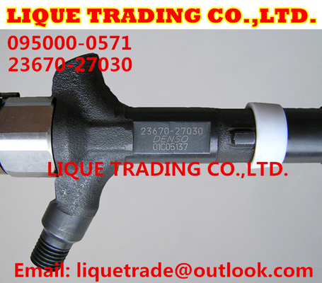 China DENSO common rail injector 095000-0570 095000-0571  095000-0420 TOYOTA Avensis 23670-27030, 23670-29035 supplier