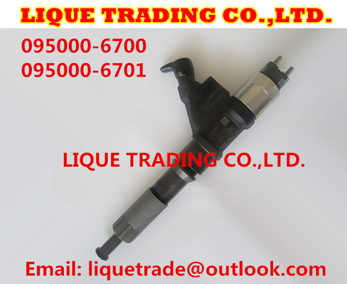 China DENSO common rail injector 095000-6700,095000-6701 for SINOTRUK HOWO VG61540080017A supplier