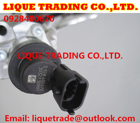 China BOSCH Diesel fuel parts measure unit / metering solenoid valve 0928400670 supplier