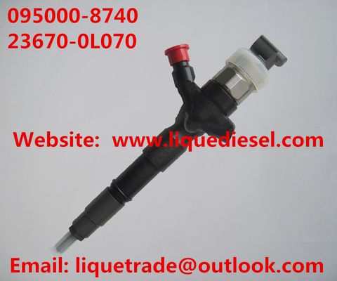 China DENSO common rail injector 095000-8740, 095000-8530 for TOYOTA 23670-0L070, 23670-09360 supplier