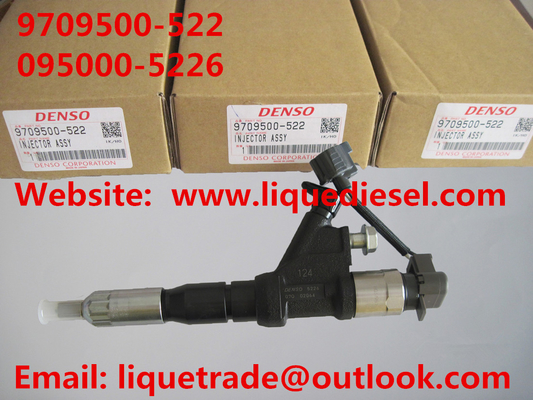 China Denso Original &amp; New Common Rail Injector 9709500-522 095000-5224 095000-5226 095000-5220 for HINO E13C supplier