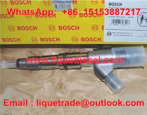 China BOSCH original injector 0 445 120 224,0445120224,612600080618 ,0 445 120 170,0986AD1017,0986AD1010 Fit WEICHAI ,wei chai supplier
