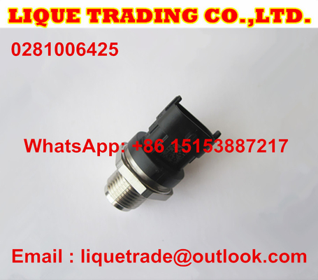 China Common Rail Pressure Sensor 0281006425 , 0 281 006 425 Original and New supplier