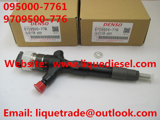 China DENSO Genuine &amp; New common rail injector 095000-7760, 095000-7761, 9709500-776  for TOYOTA 23670-30300,23670-39275 supplier