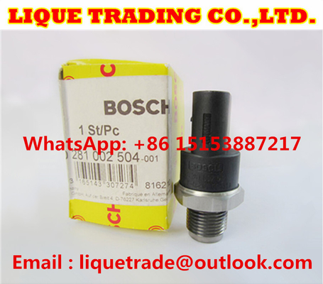 China BOSCH original FUEL PRESSURE SENSOR 0281002504 , 0 281 002 504 , 0 281 002 691, 0281002691, A0041536728 AUDI ,MERCEDES supplier