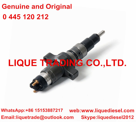 China Genuine and Original Common Rail Injector 0445120212 , 0 445 120 212 supplier
