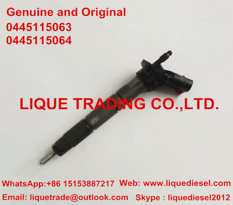 China Genuine / New Piezo injector 0445115063,0 445 115 063,0445115064,0 445 115 064,A6420701387, A6420701587, A6420701787 supplier
