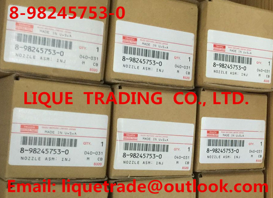 China 8982457530 / 8-98245753-0 Original and New Common rail injector 8982457530 / 8-98245753-0 for ISUZU Trooper 4JX1 3.0L supplier