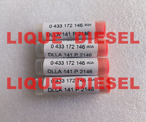 China BOSCH Injector Nozzle 0433172146 DLLA141P2146 0 433 172 146  DLLA 141P 2146 supplier